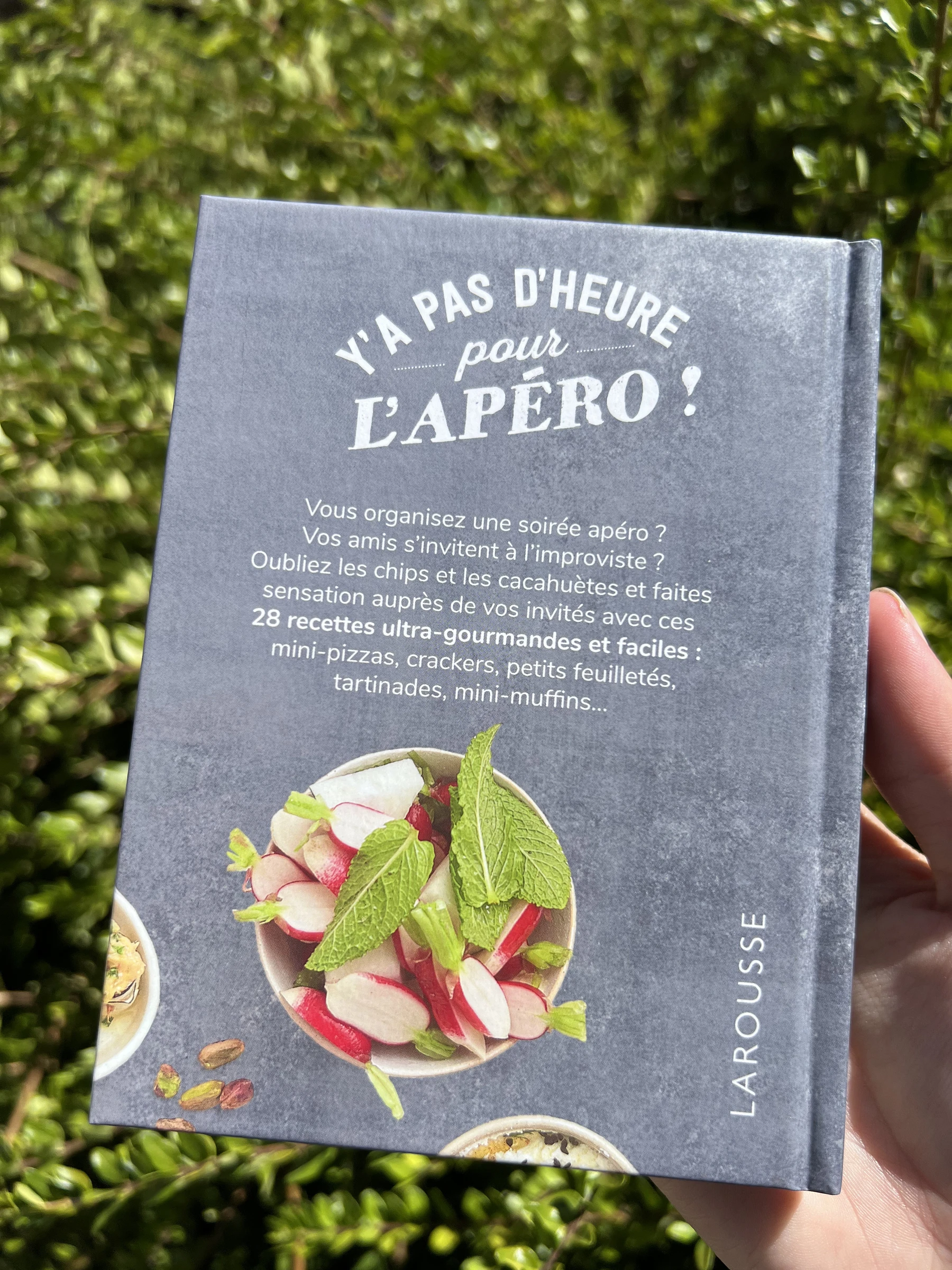 🫒 APÉRO-serveertje 5 keramische kopjes + Larousse-receptenboek | Nieuw – photo 18